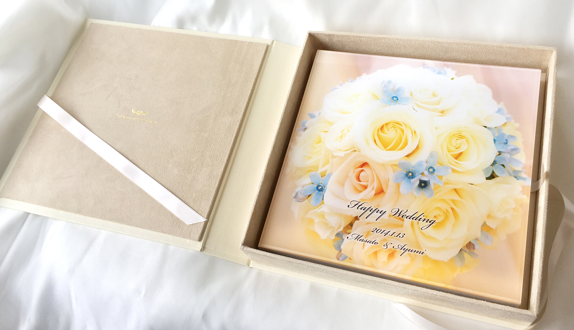 プレミアムレザーボックス | 結婚式アルバム | 天使のアルバム